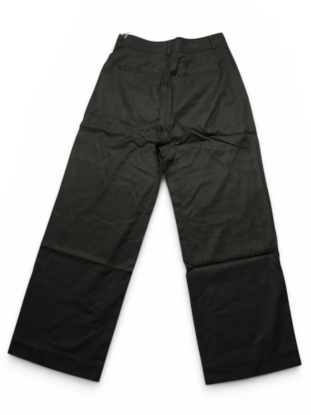 Everlane The Linen Way-High Drape Pant Black 100% European Flax Linen Size 0 - Picture 4 of 16